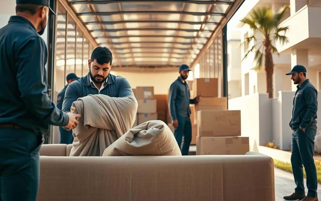 الهندسة اللوجستية المتطورة في نقل عفش