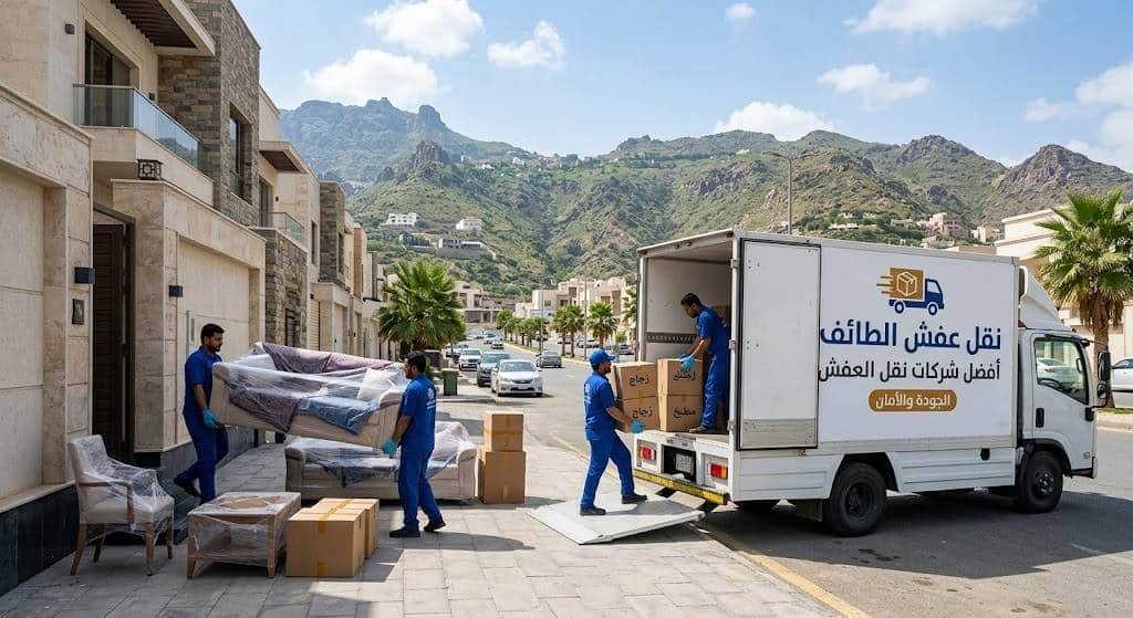 أفضل شركات نقل العفش في الطائف