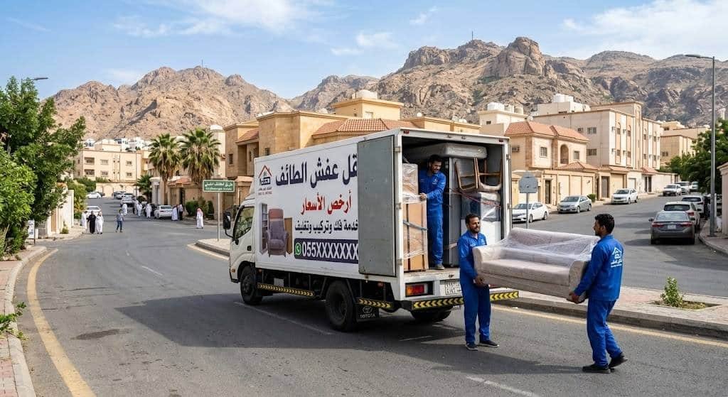 نقل العفش بالطائف رخيصة
