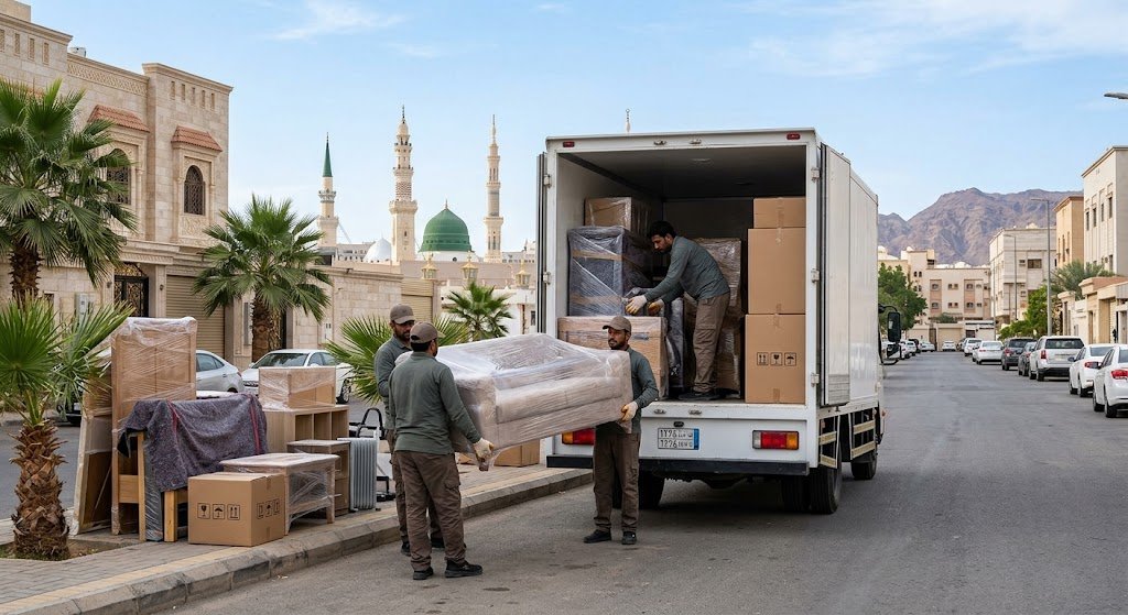 نقل عفش حي القمريـة بالطائف